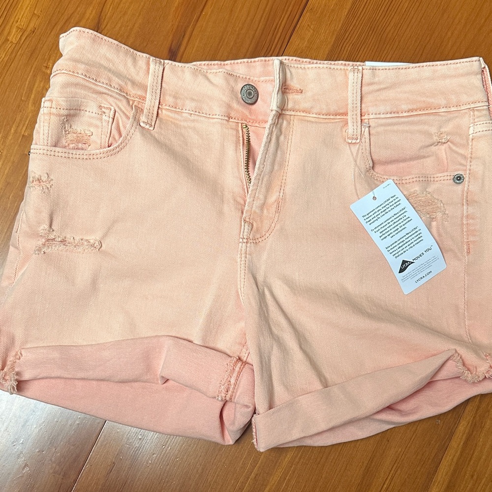 Old Navy Peach Jean Shorts
